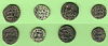 108 Andalus Vives 42.Left to right. 7.10gr. 23mm. 5.15gr. 19mm.  7.95gr. 22mm.  4.86gr. 18mm.jpg (241809 bytes)