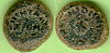 Indiction . Copper, gold trace top of star. 2.46gr. 12mm.jpg (15024 bytes)