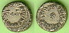 Retrograde indiction X. Gold plated copper. 3.16gr. 14mm.jpg (23259 bytes)